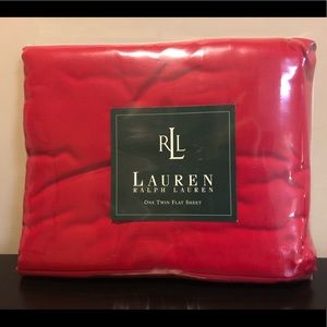 ralph lauren red sheets